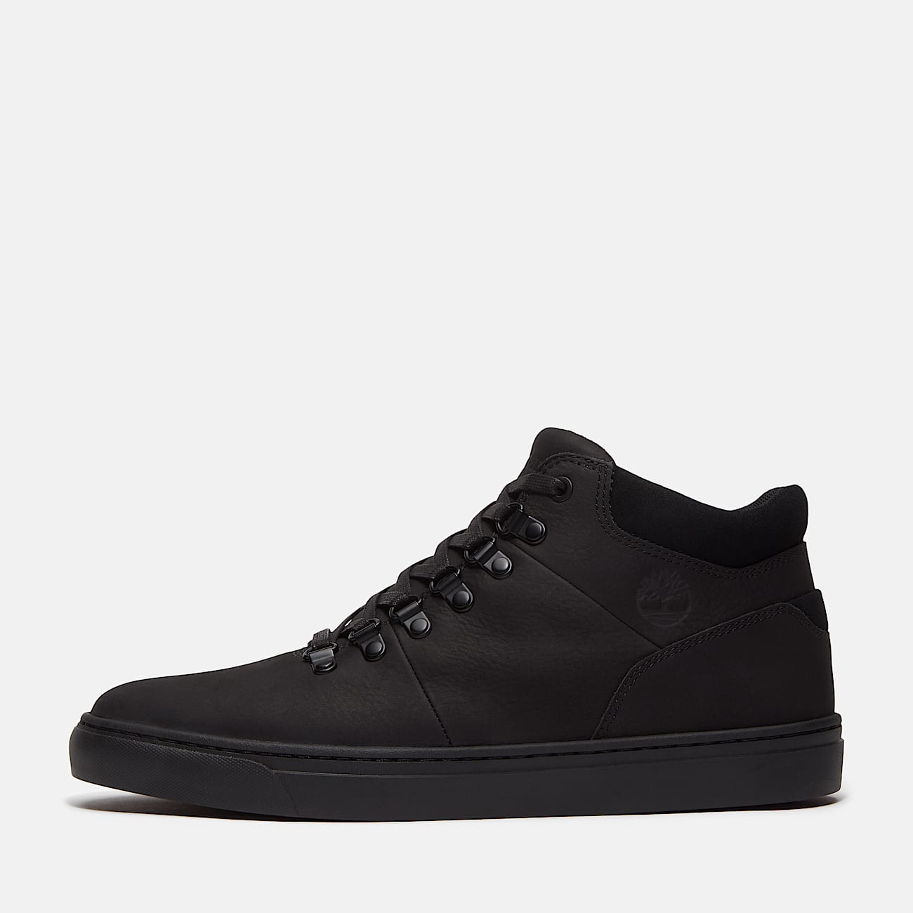 Lisbon Hill Mid Trainer for Men in Black TBL Black ALT8