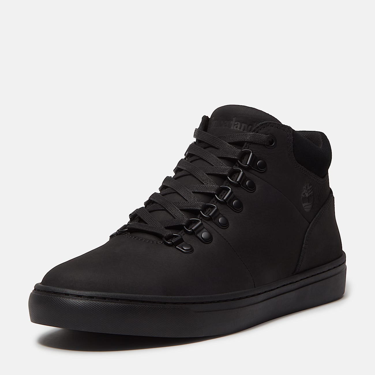 Lisbon Hill Mid Trainer for Men in Black TBL Black ALT9
