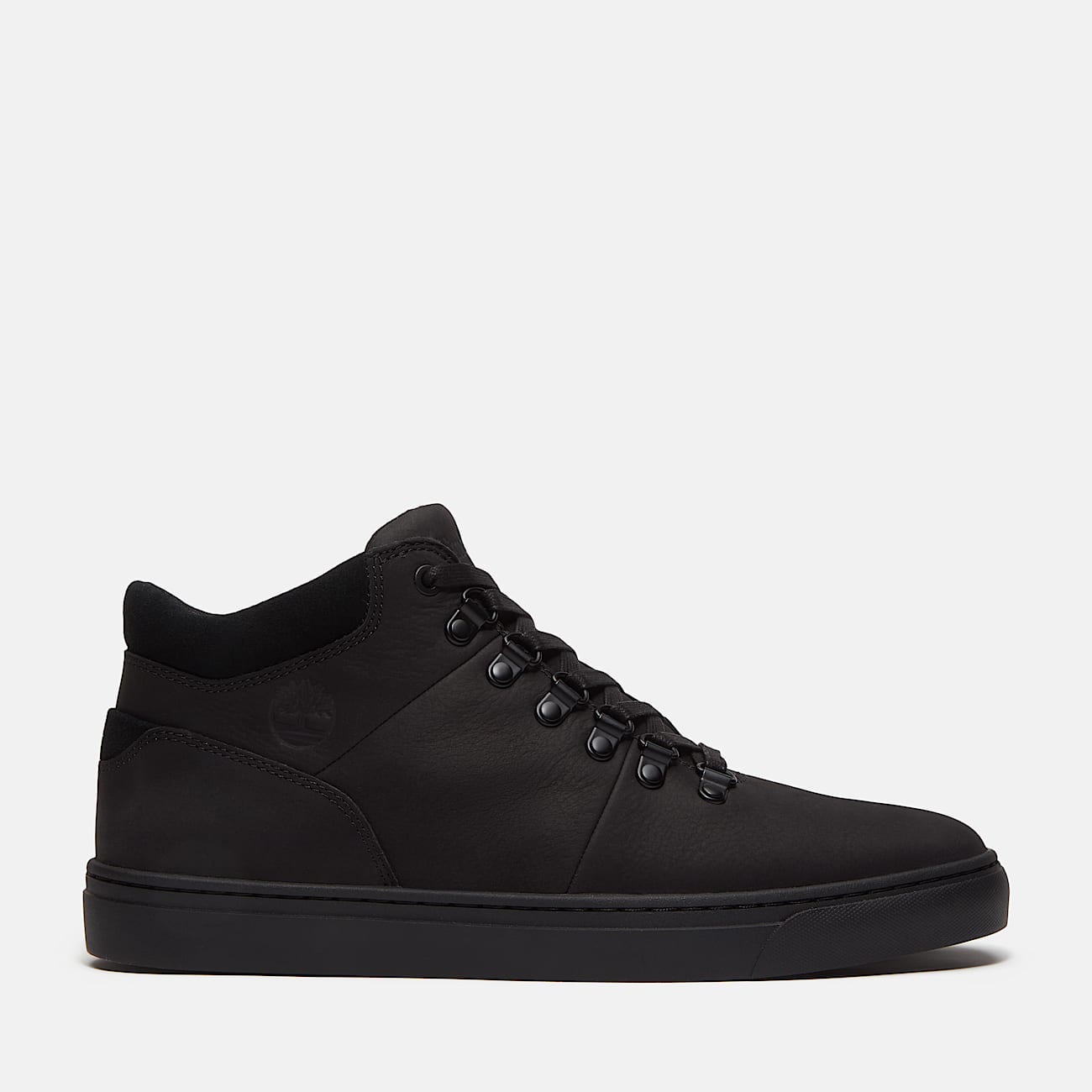 Lisbon Hill Mid Trainer for Men in Black TBL Black HERO