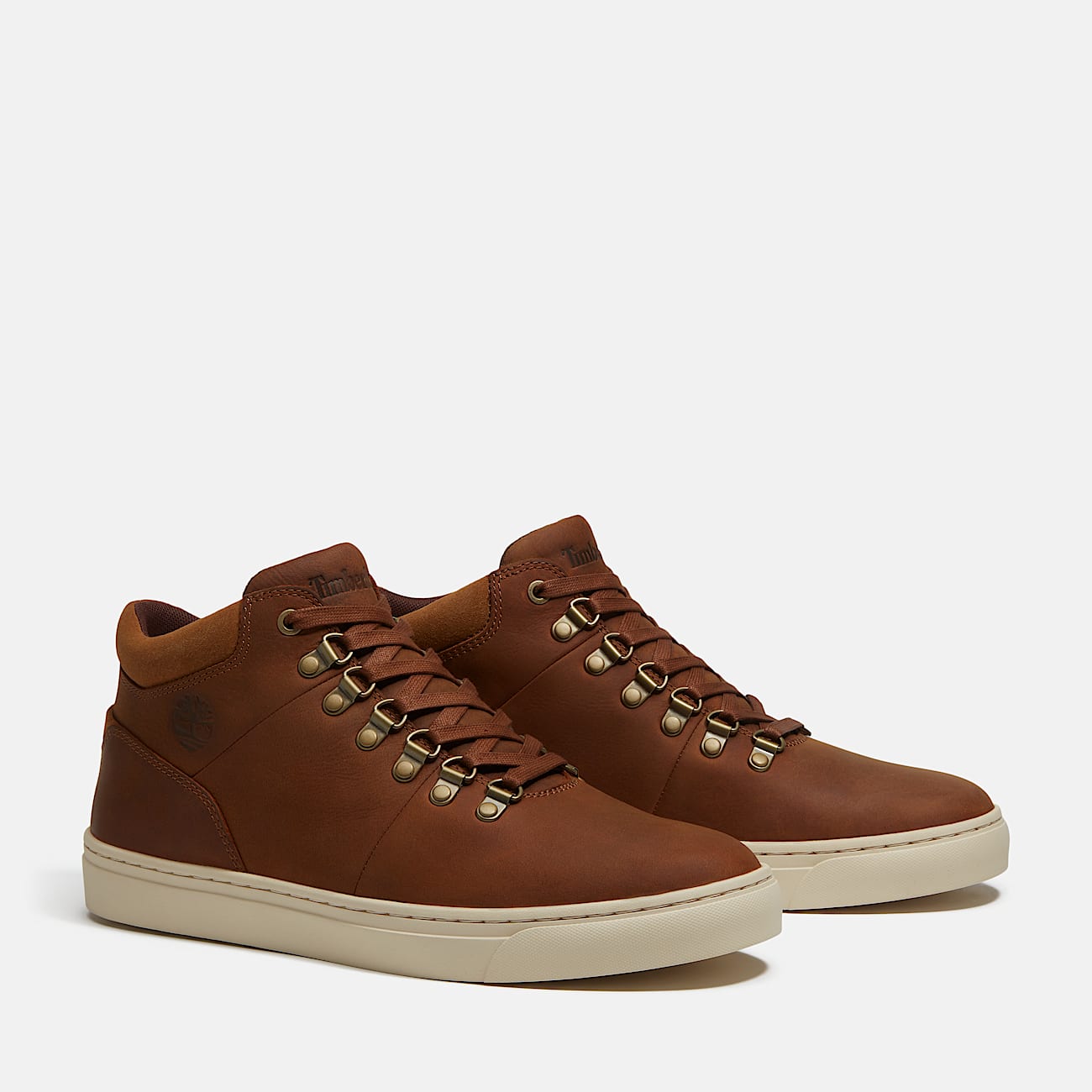 Lisbon Hill Mid Trainer for Men in Brown TBL Brown ALT4