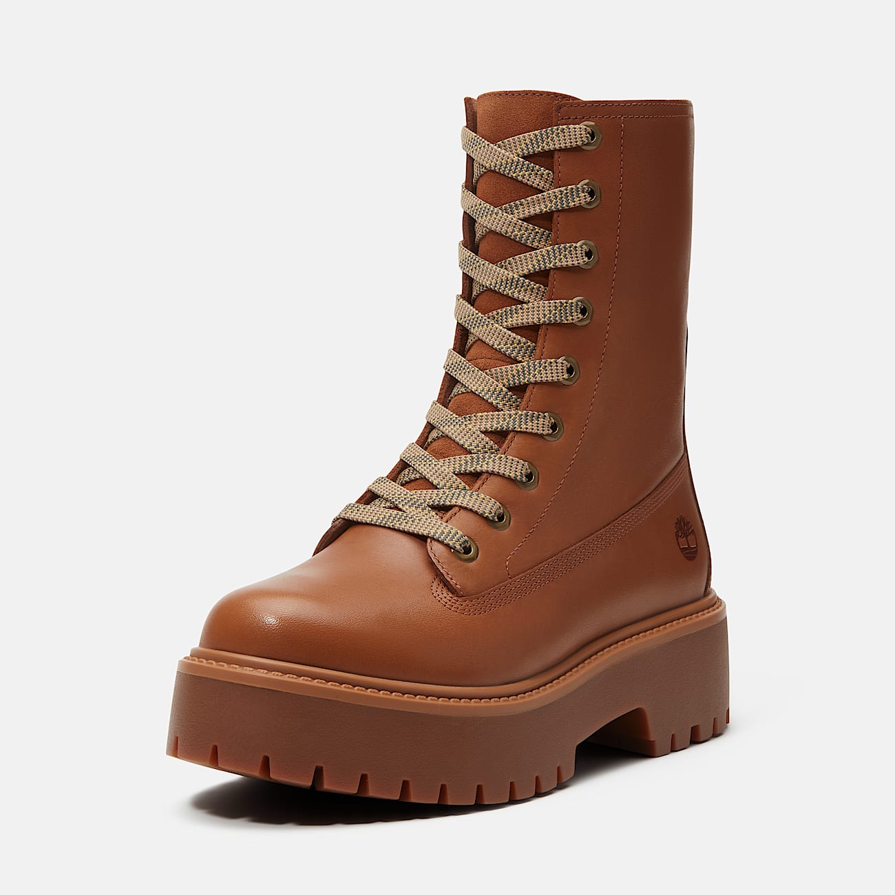 Stone Street Platform Mid Boot for Women in Brown TBL Brown ALT10