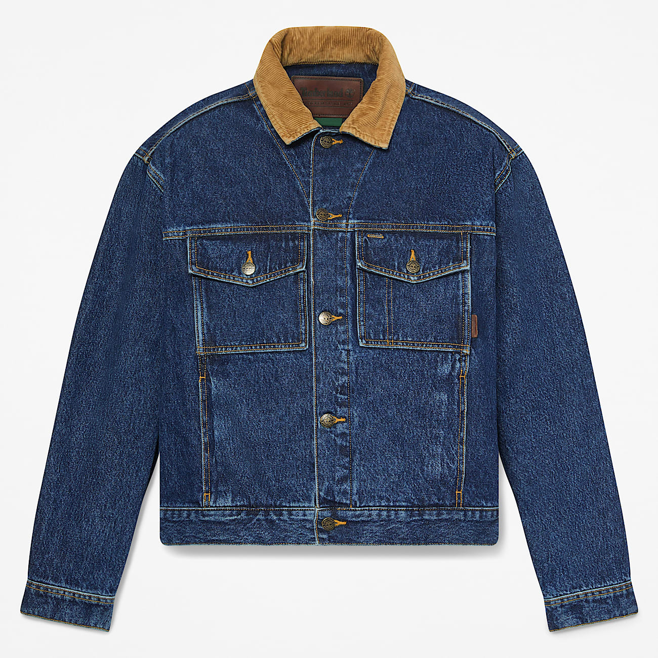 Denim Trucker Jacket for Men in Dark Blue TBL Blue HERO