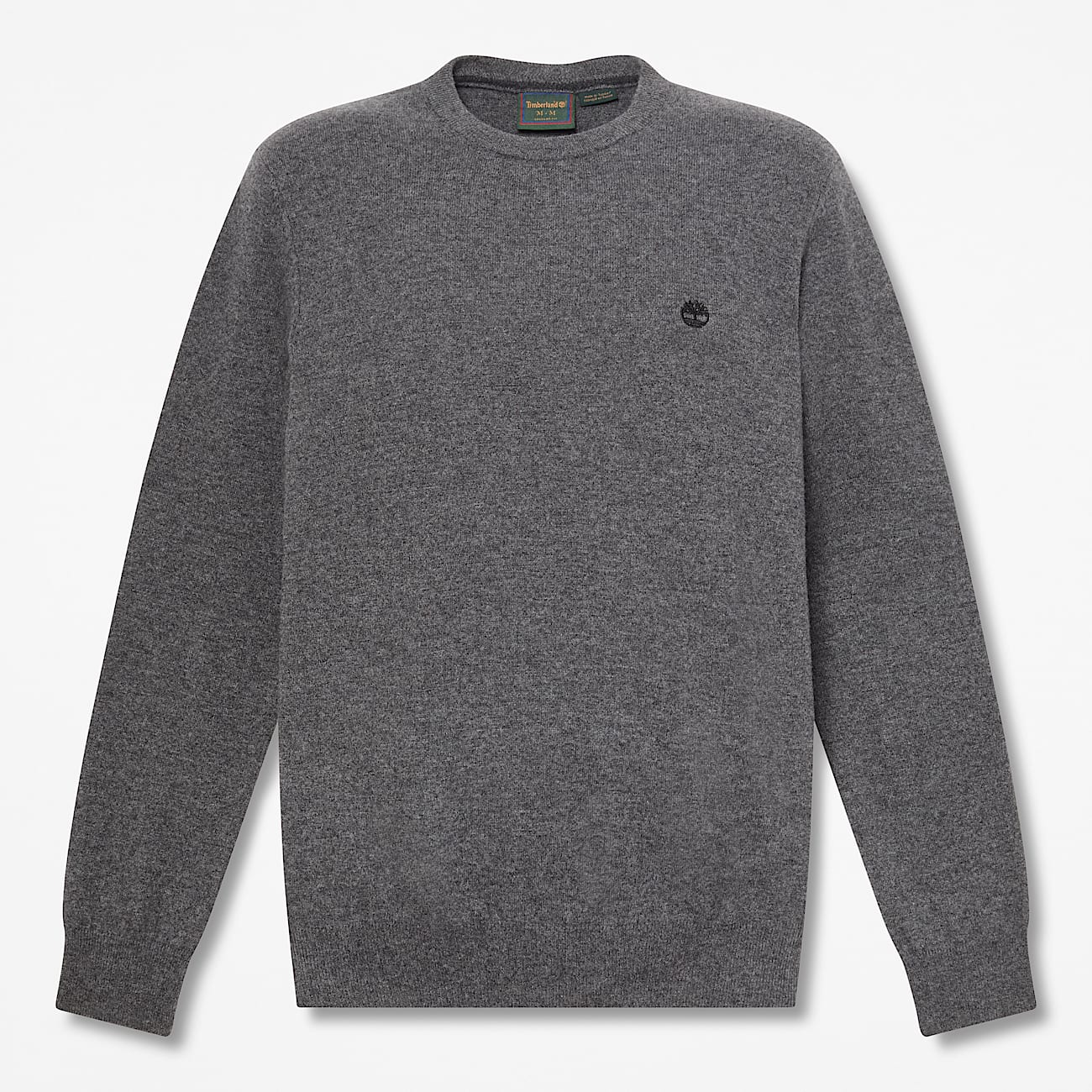 Cohas Brook Pullover mit Rundhalsausschnitt aus Merinowolle fr Herren in Dunkelgrau TBL Grau HERO