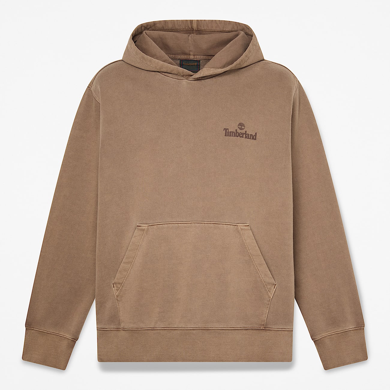 South Cabot Garment Dye Hoodie for Men in Brown TBL Brown HERO