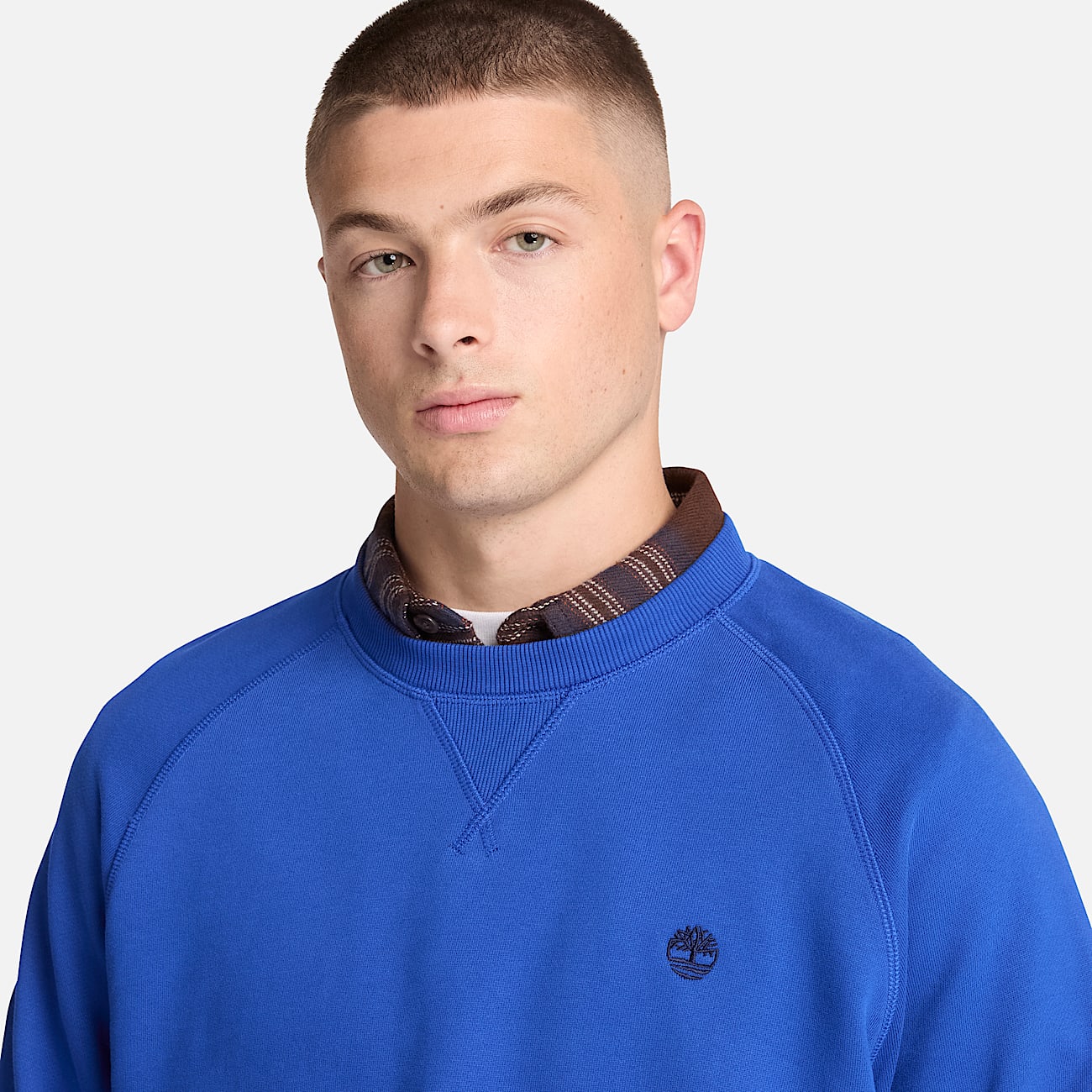 Exeter River Crew Sweatshirt for Men in Blue TBL Blue ALT3