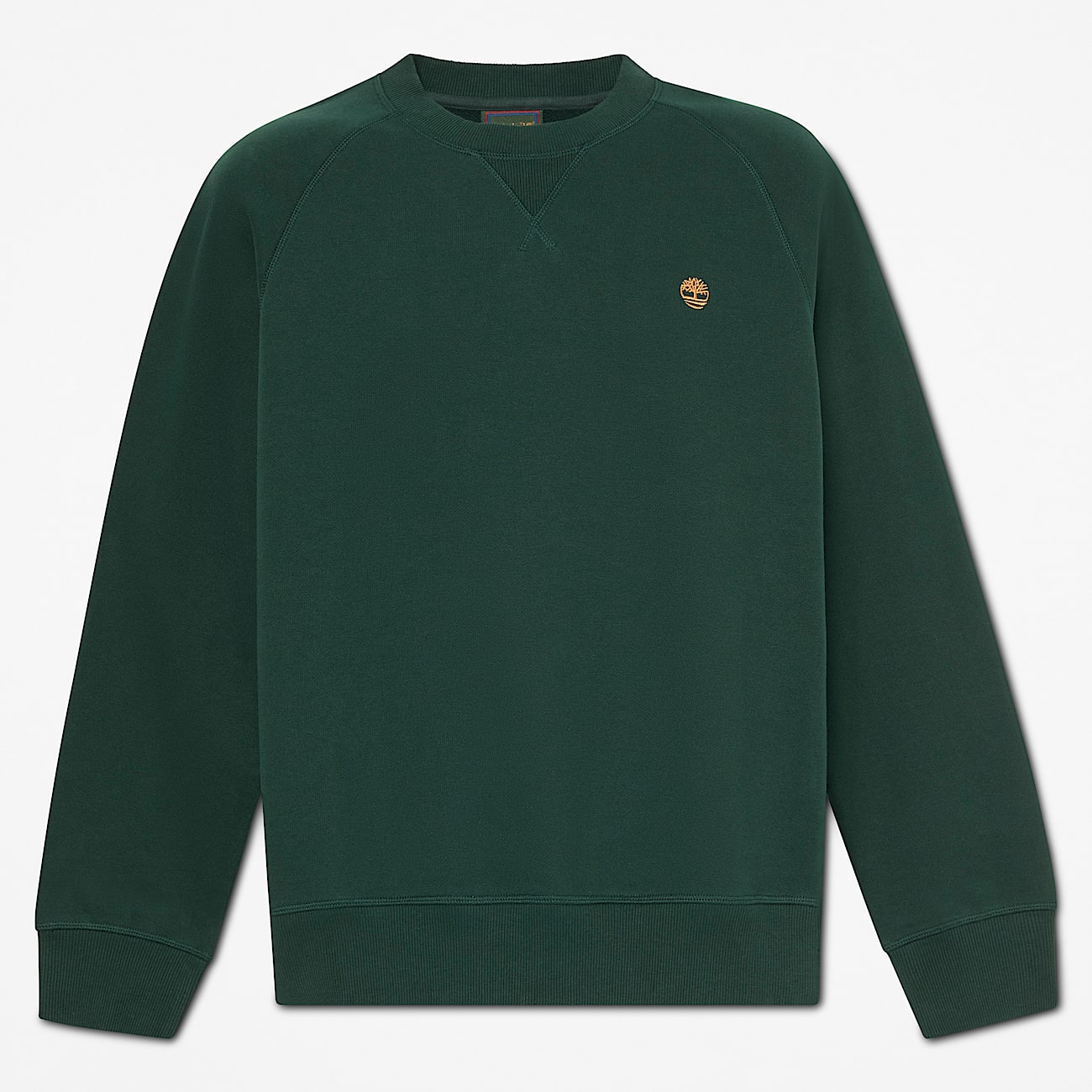Exeter River Crew Sweatshirt for Men in Dark Green TBL Green HERO