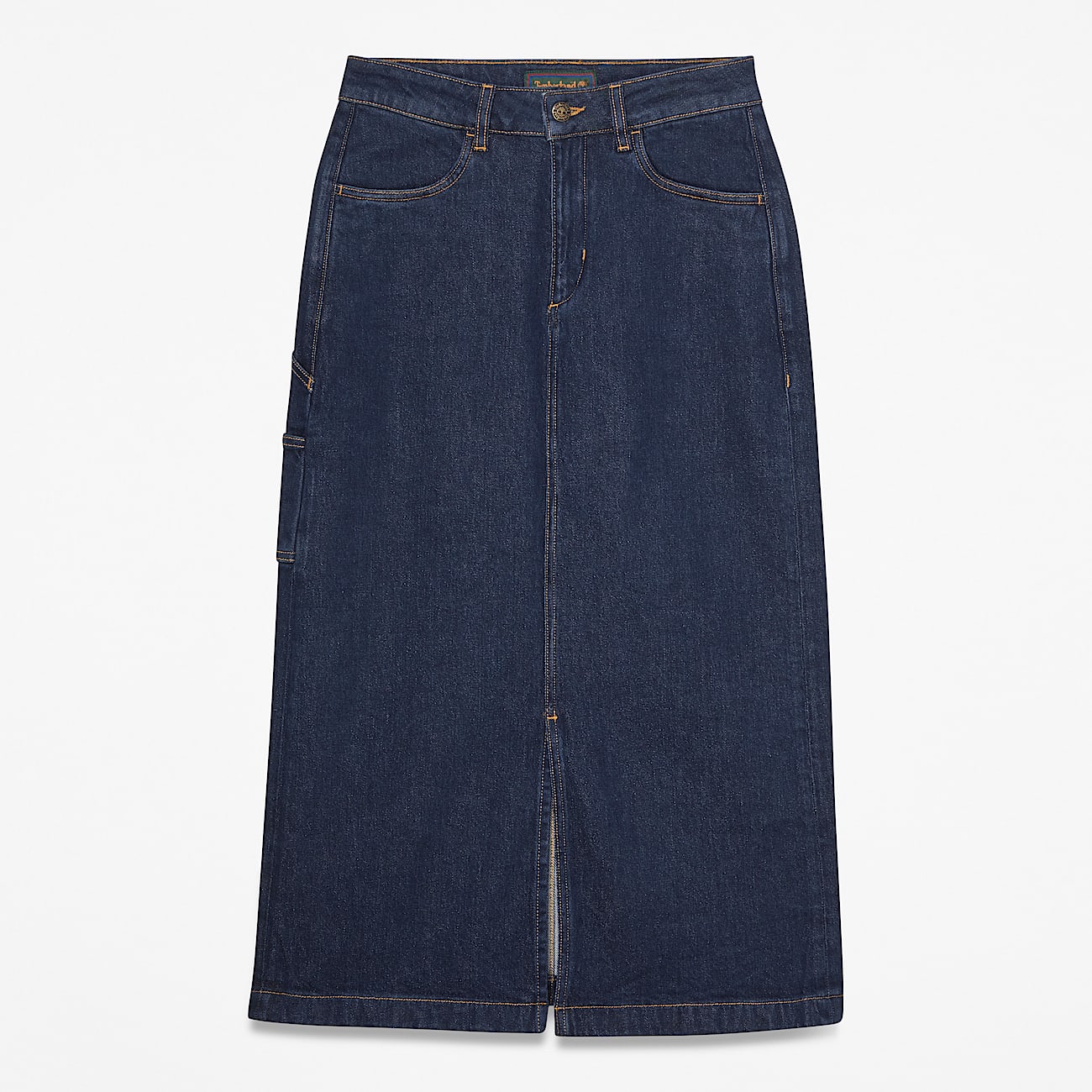 Long Denim Skirt for Women in Dark Blue TBL Blue HERO