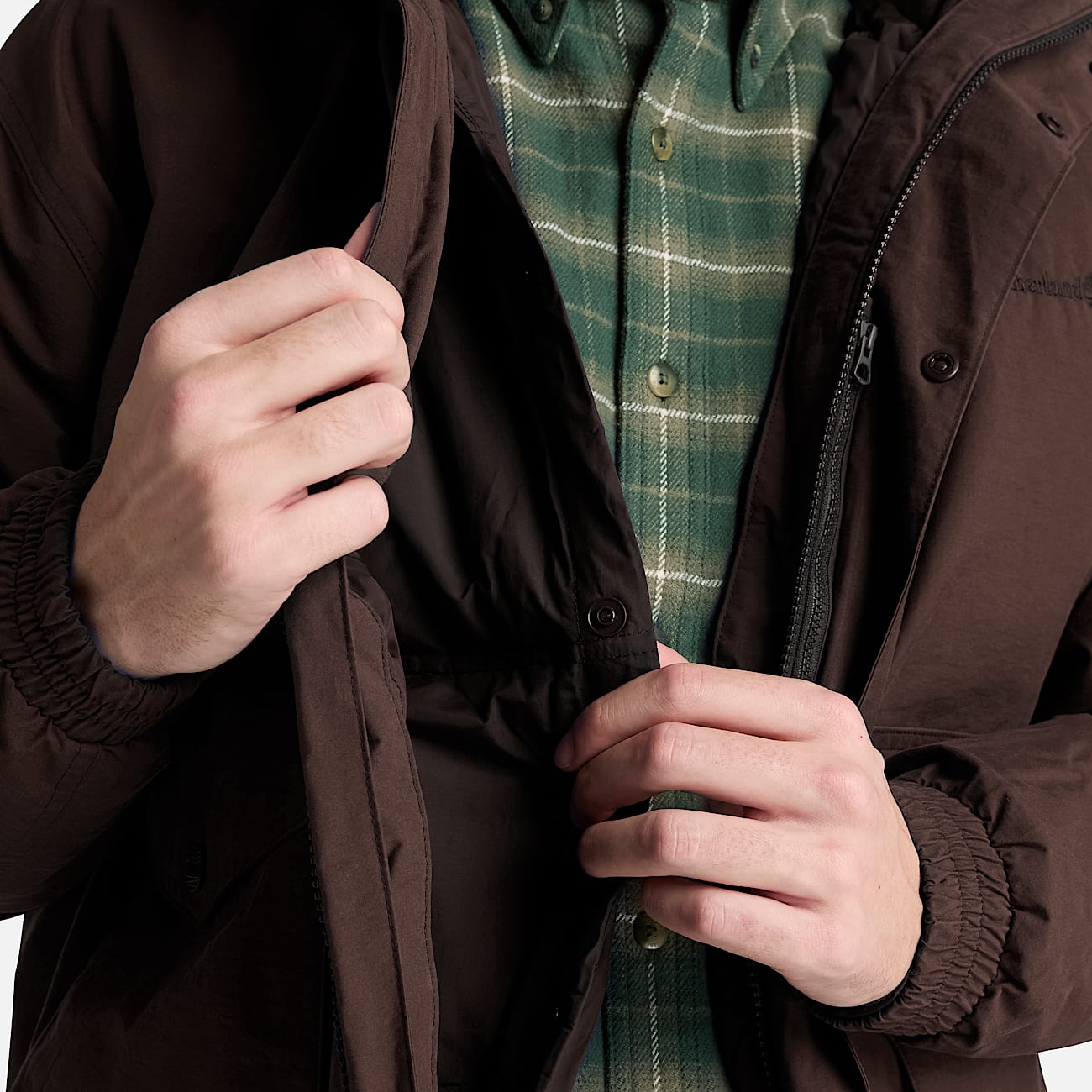 3in1 600Fill Down Bomber for Men in Dark Brown TBL Brown ALT3