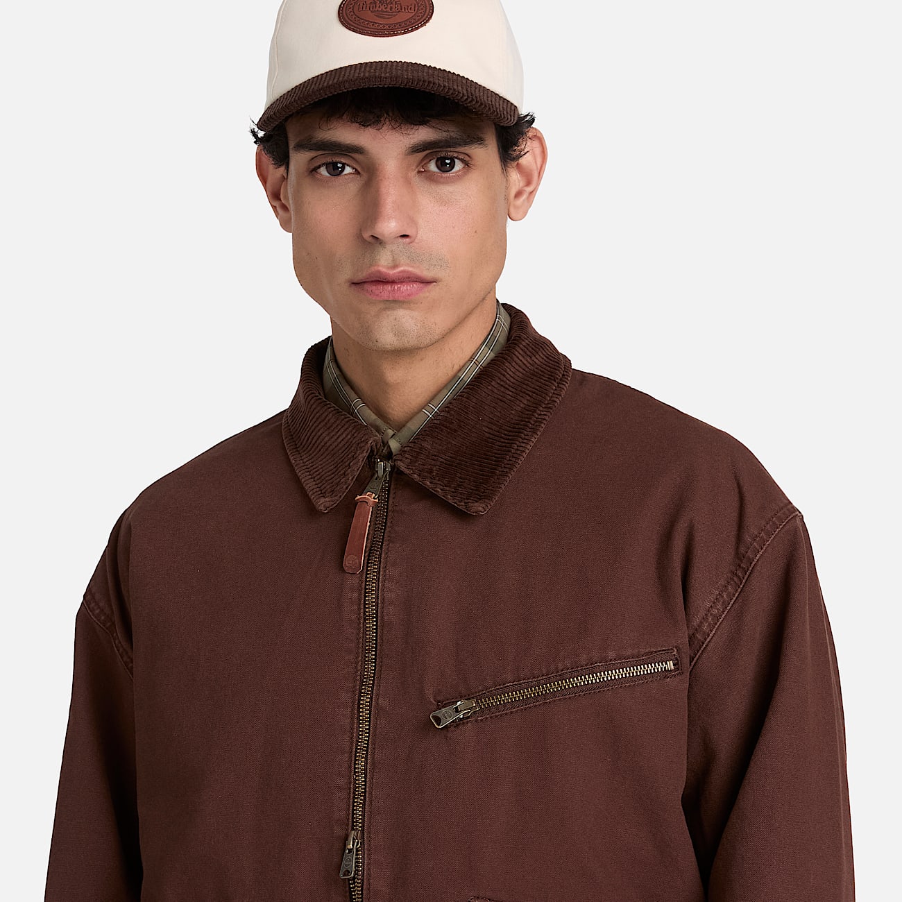 Strafford CanvasJacke fr Herren in Dunkelbraun TBL Braun ALT3