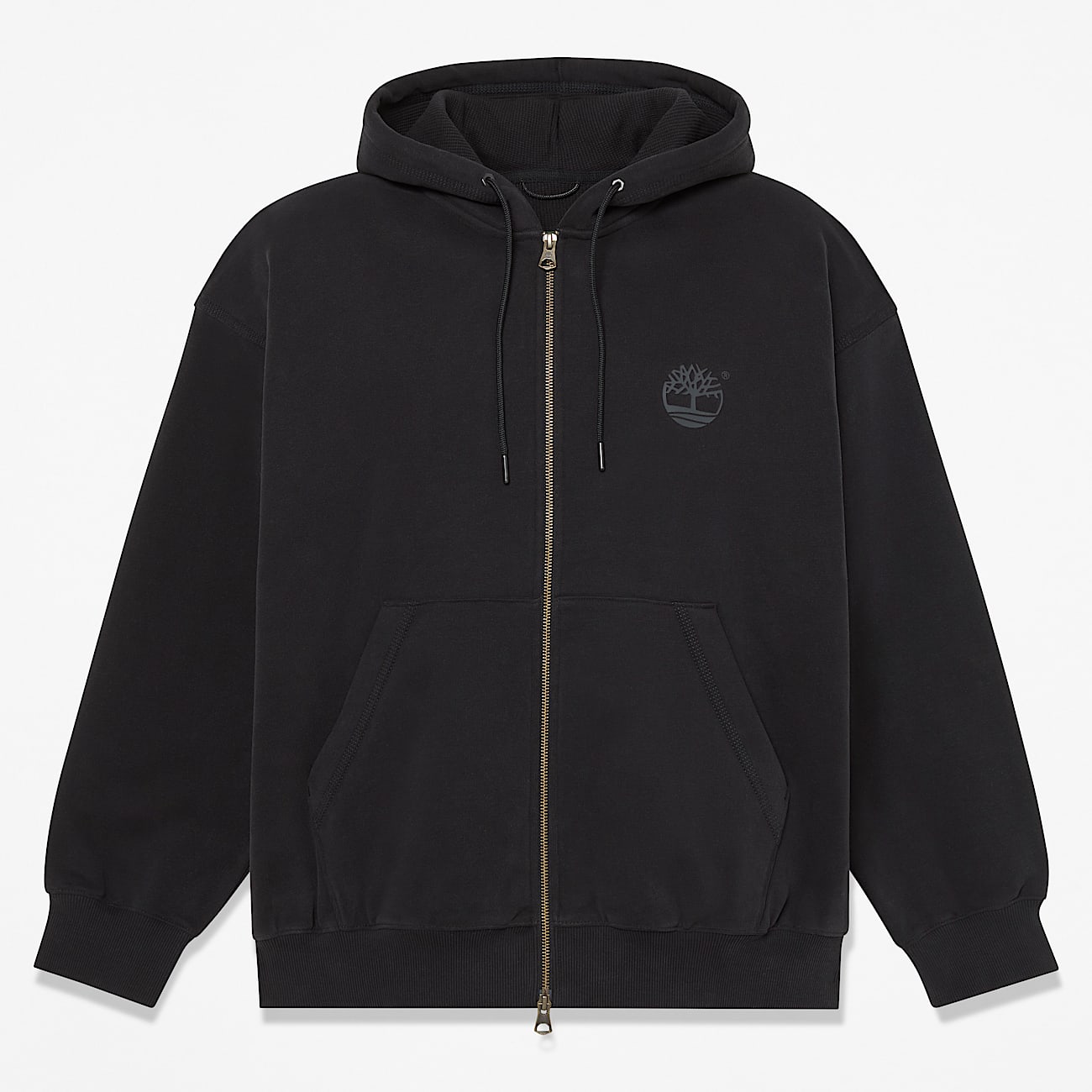 Sweat  capuche zipp Iconic pour homme en noir TBL noir HERO