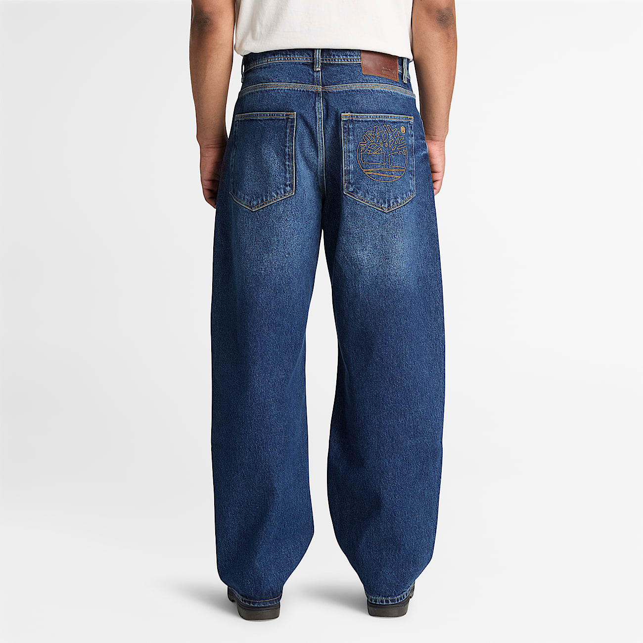 Lstsiddende denimbukser til mnd i mrkebl TBL Bl ALT8