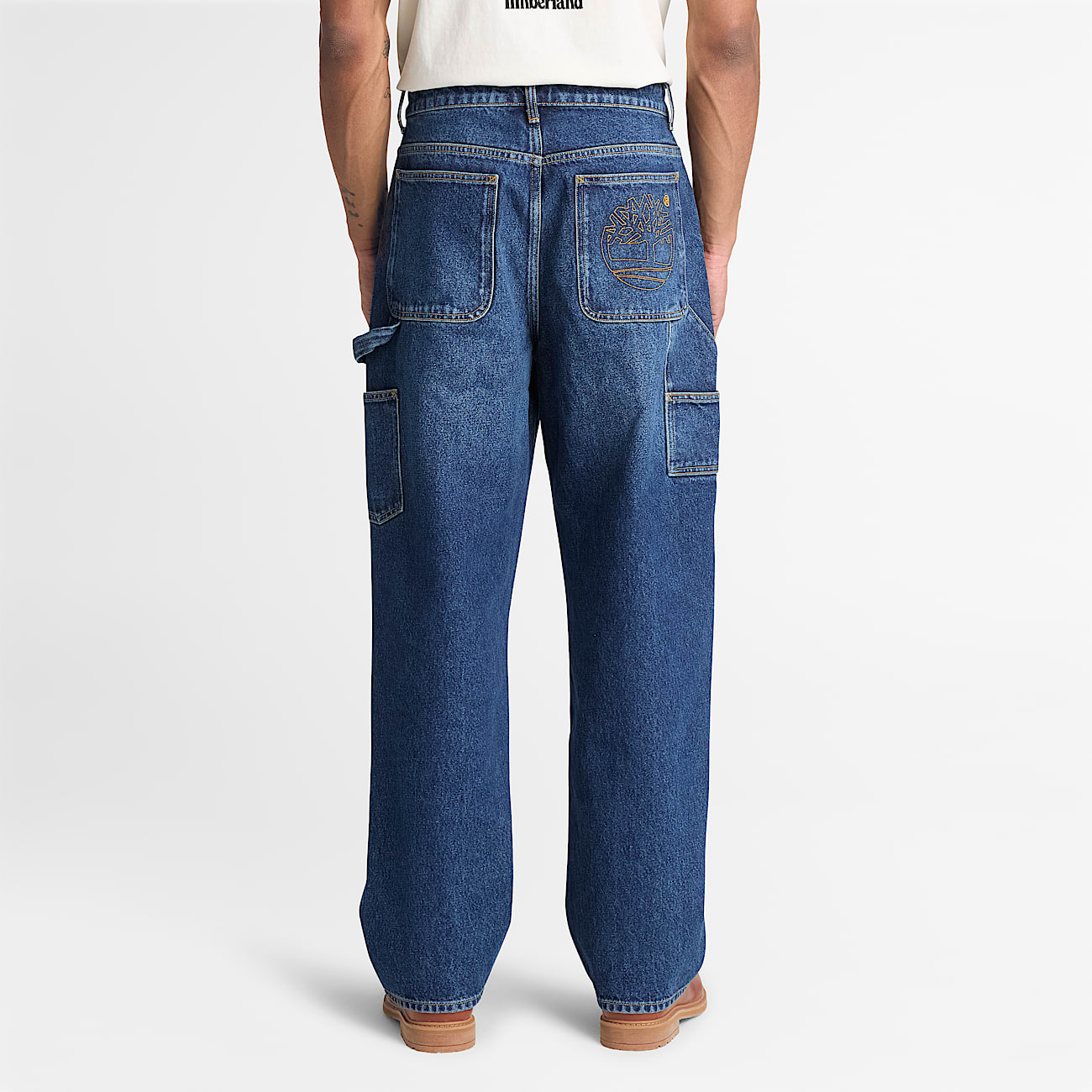Carpenter Denim Trouser for Men in Dark Blue TBL Blue ALT8