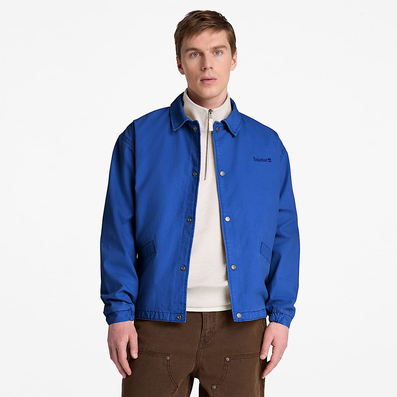 Coach Jacket for Men in Blue TBL Blue ALT1