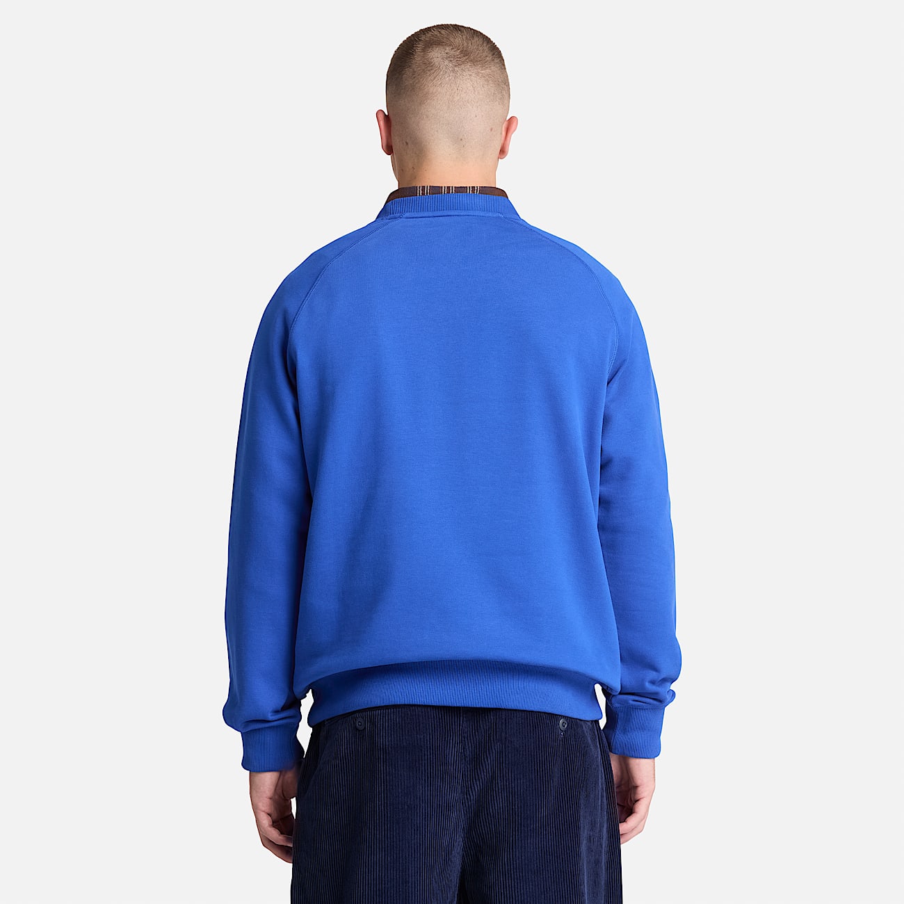 Exeter River Crew Sweatshirt for Men in Blue TBL Blue ALT8