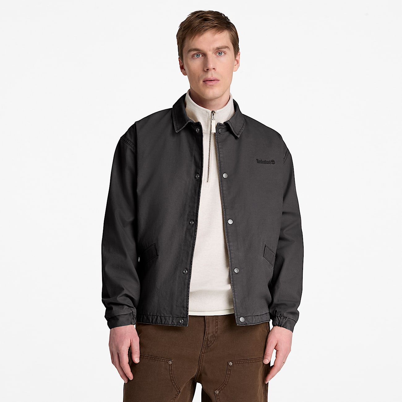Veste dentraneur pour homme en noir TBL noir ALT1
