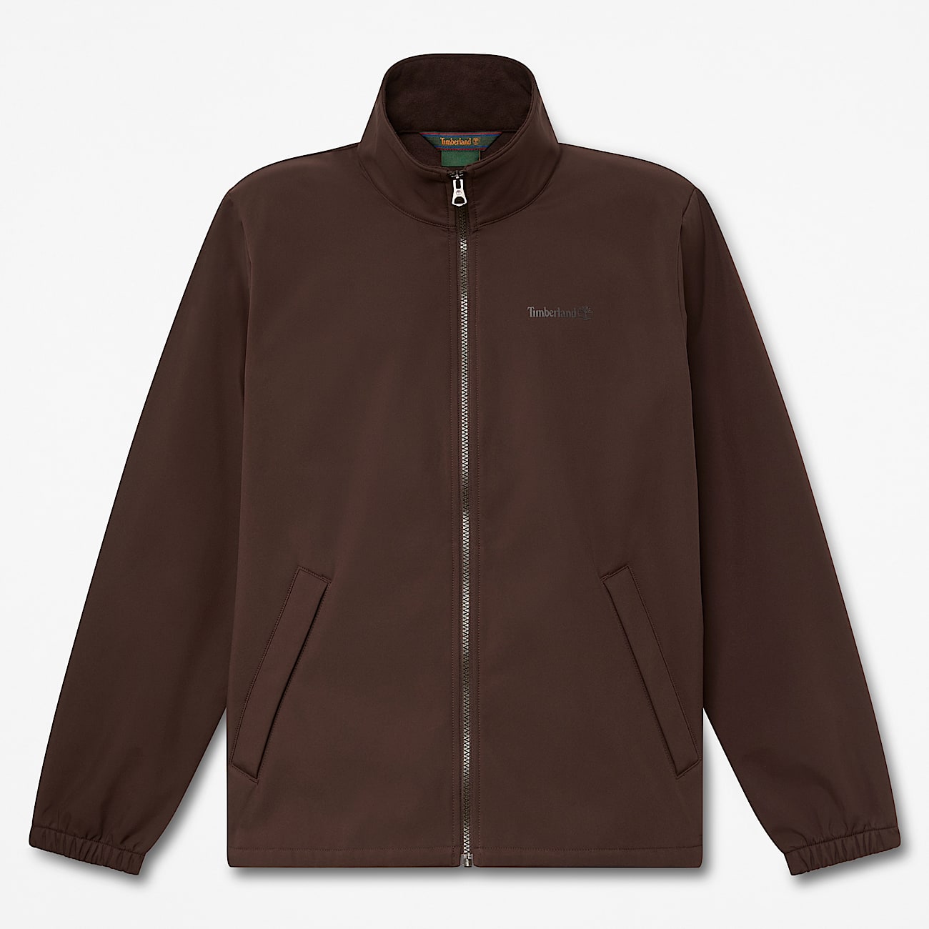 Windproof FullZip Softshell Jacket for Men in Dark Brown TBL Brown HERO