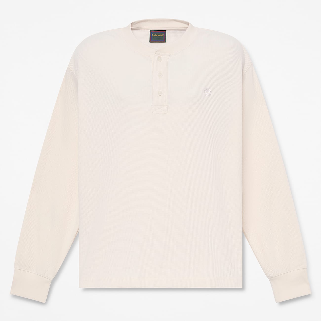 Langrmeliges Wharf River Polohemd mit Waffelstruktur fr Herren in Beige TBL Beige HERO