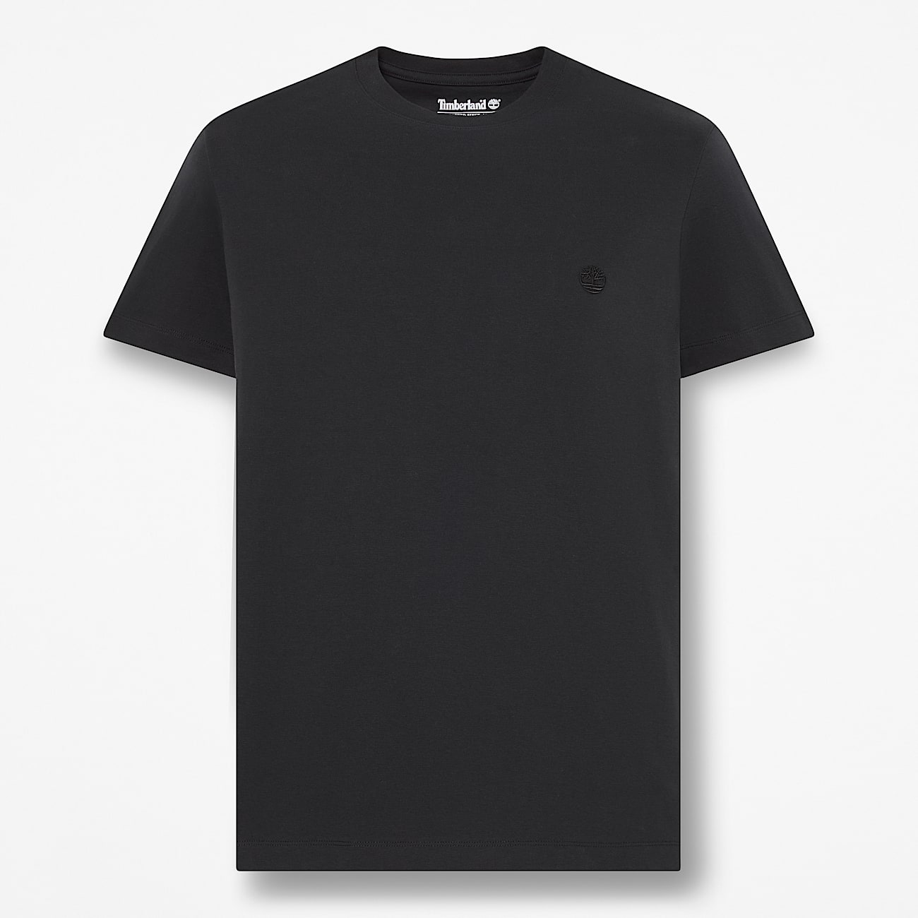 Dunstan River Slim ShortSleeve TShirt for Men in Black TBL Black HERO
