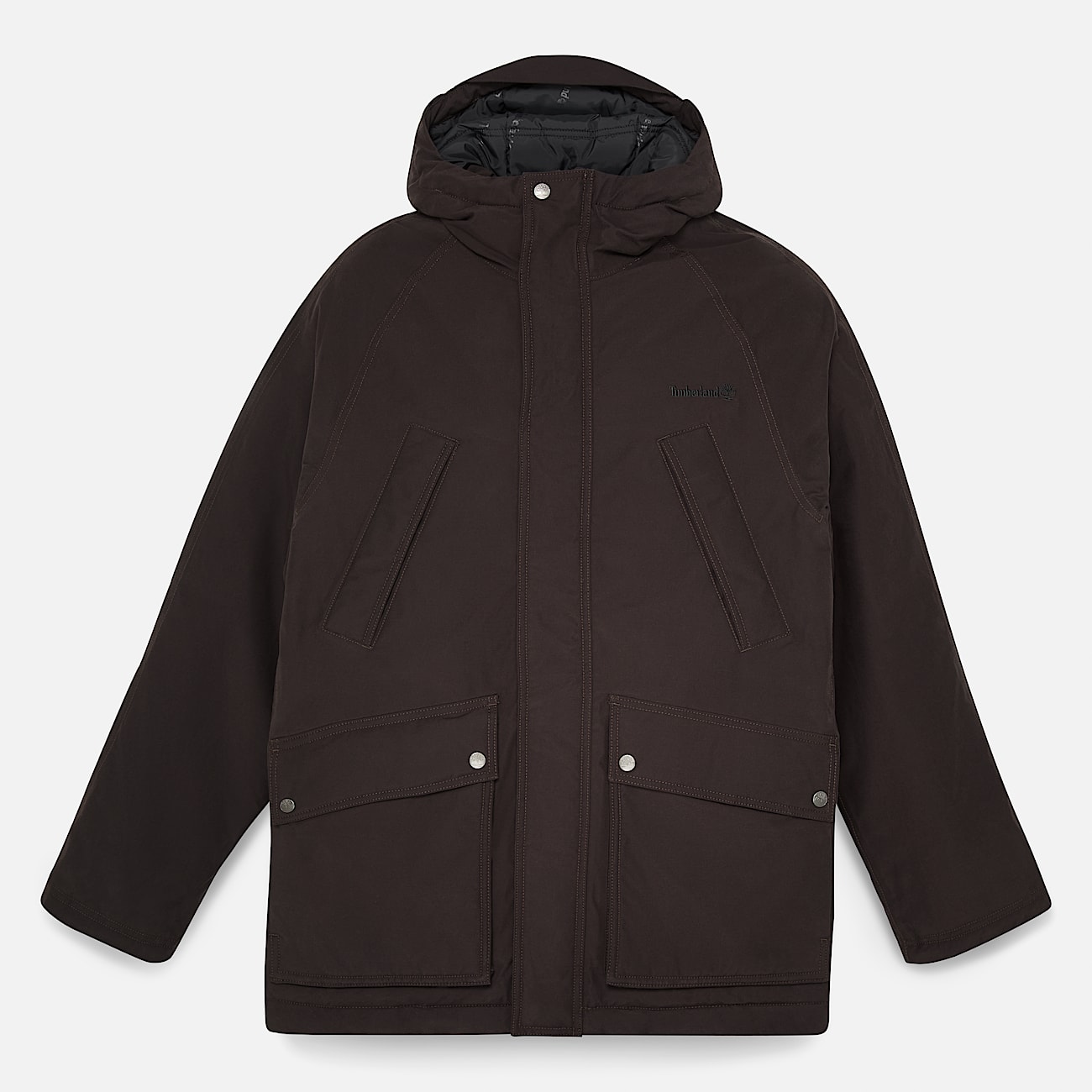 Waterproof Parka for Men in Dark Brown TBL Brown HERO