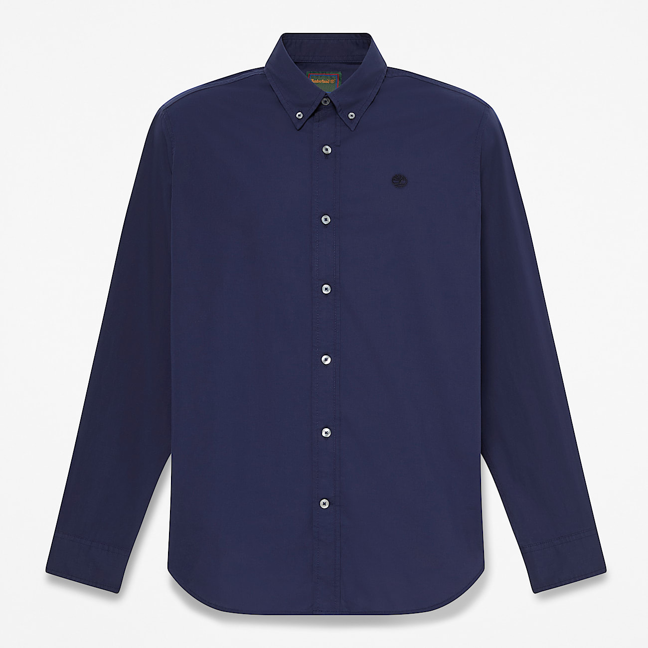 Chemise en popeline  manches longues pour homme en bleu fonc TBL bleu HERO