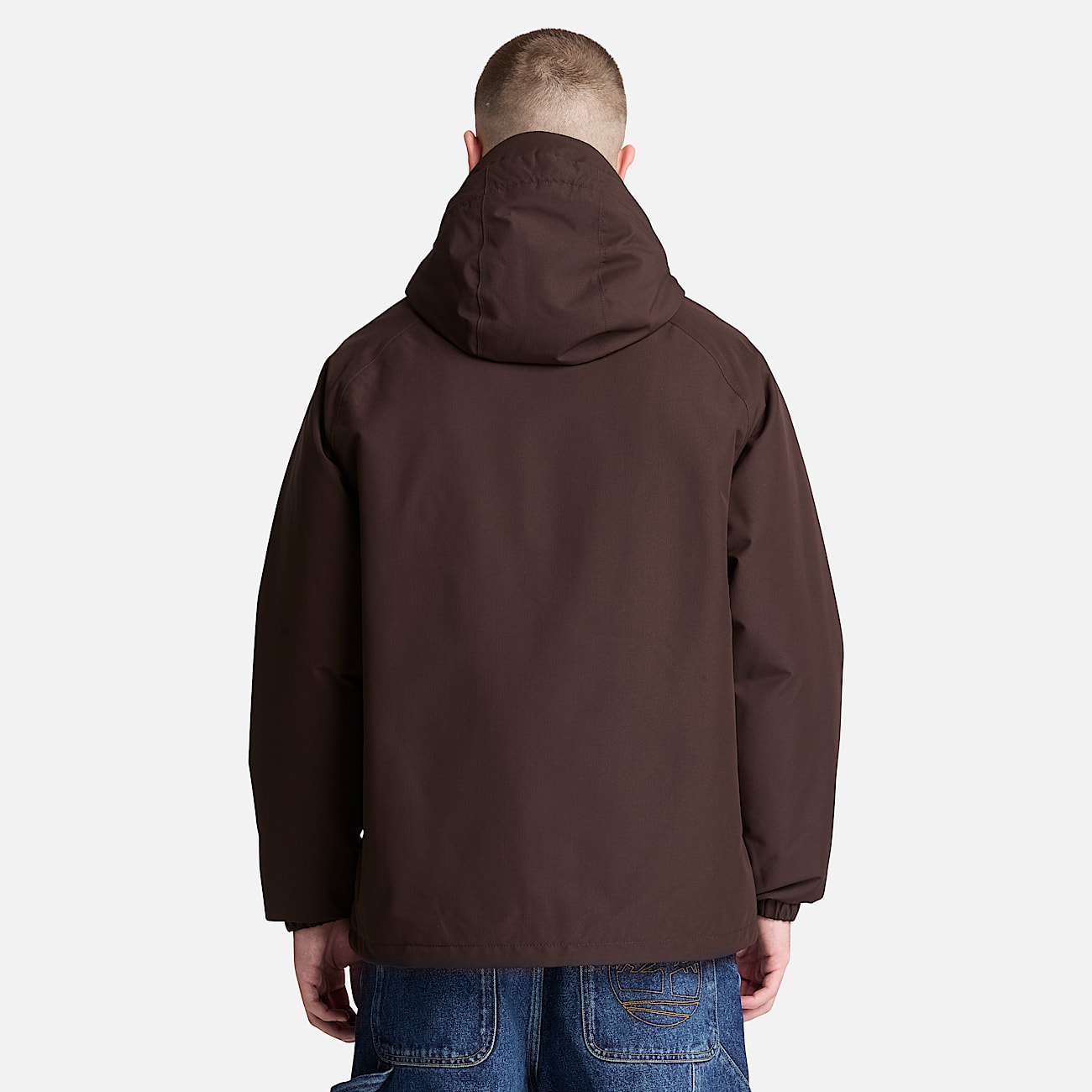 Waterproof Insulated Jacket for Men in Dark Brown