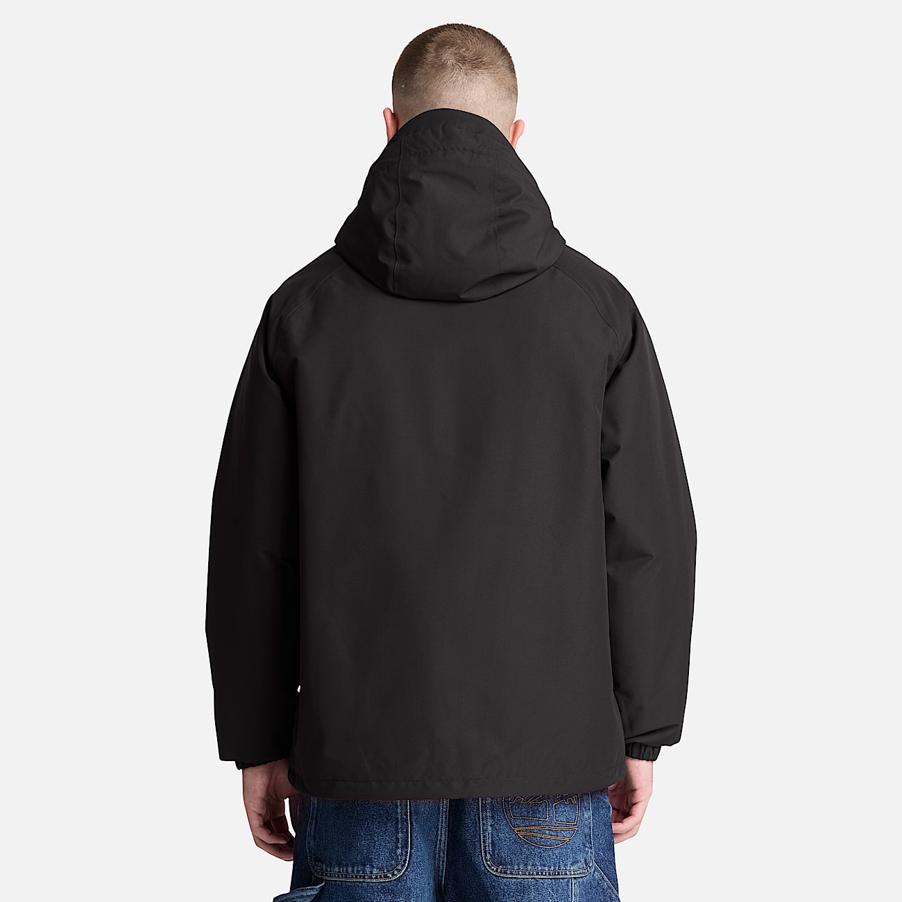 Waterproof Insulated Jacket for Men in Black