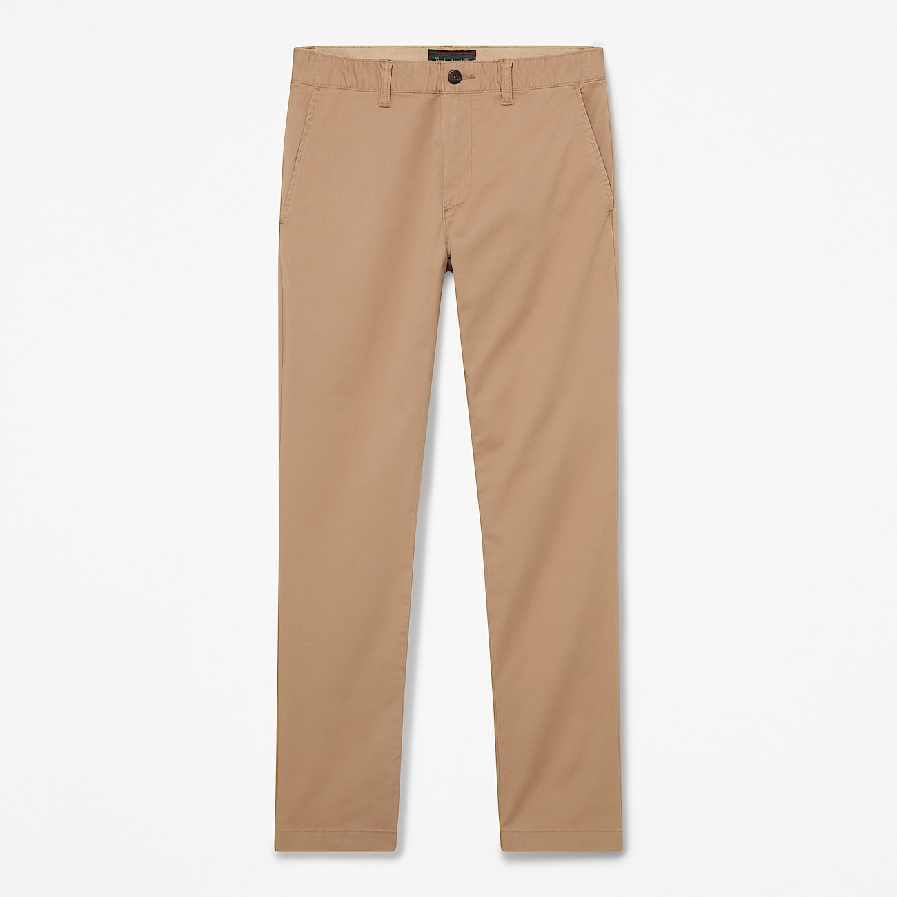 Claremont Slim Twill Chino Trouser for Men in Light Brown TBL Brown HERO