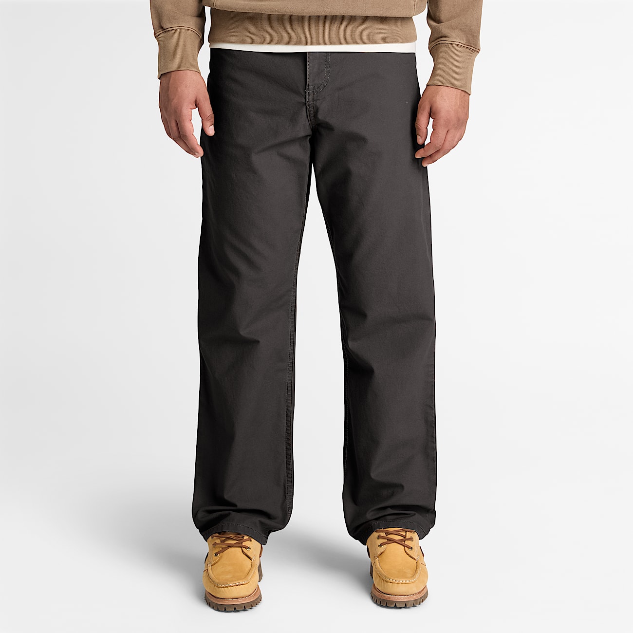 Rindge Canvas Carpenter Trouser for Men in Black TBL Black ALT1