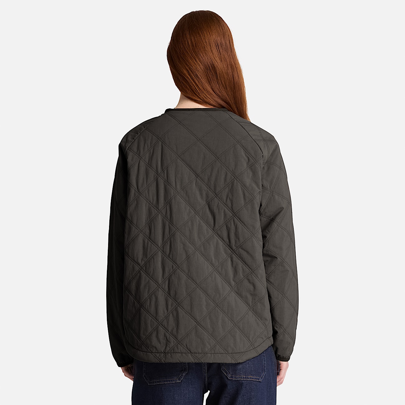 Water Repellent Quilted Jacket for Women in Black TBL Black ALT8