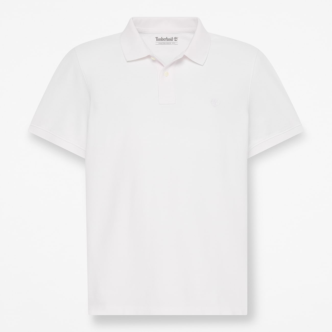 Millers River ShortSleeve Polo for Men in White TBL White HERO