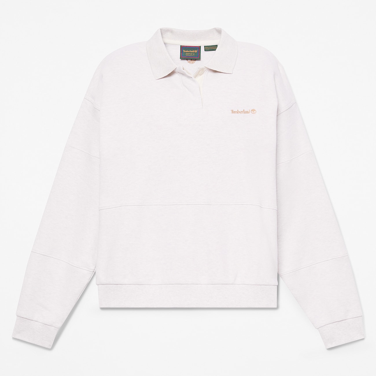 Rugby Polo Sweatshirt for Women in Light Beige TBL Beige HERO