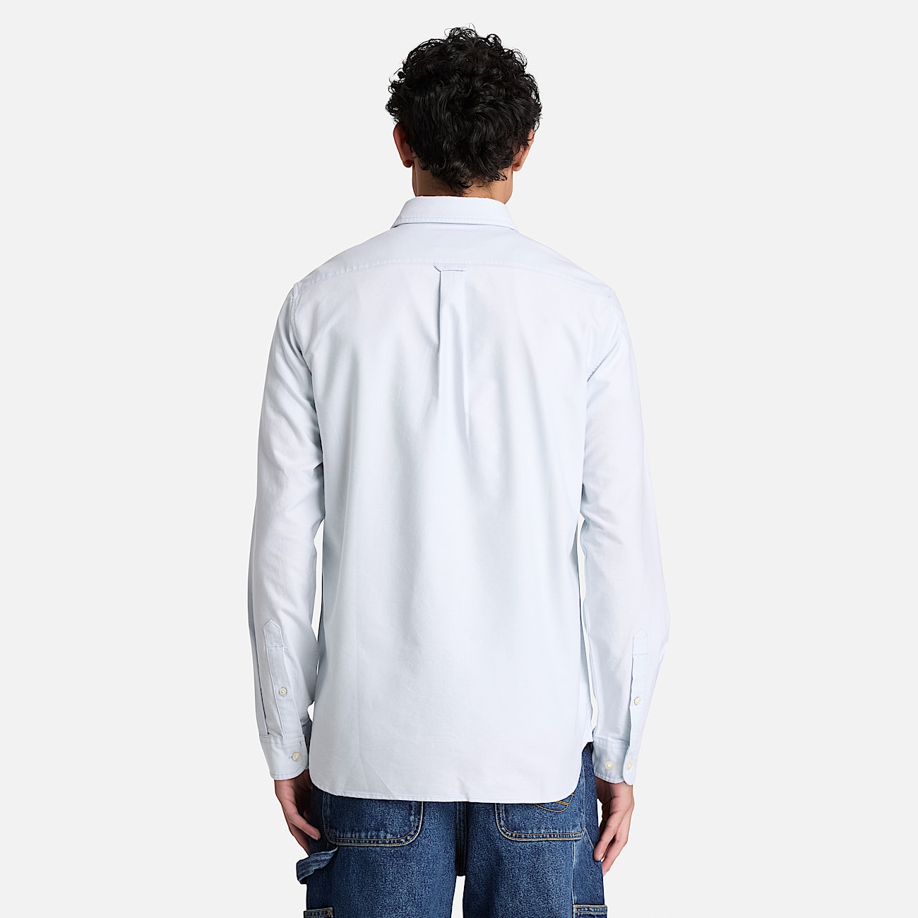 Chemise oxford Lake Warner pour homme en bleu TBL bleu ALT8