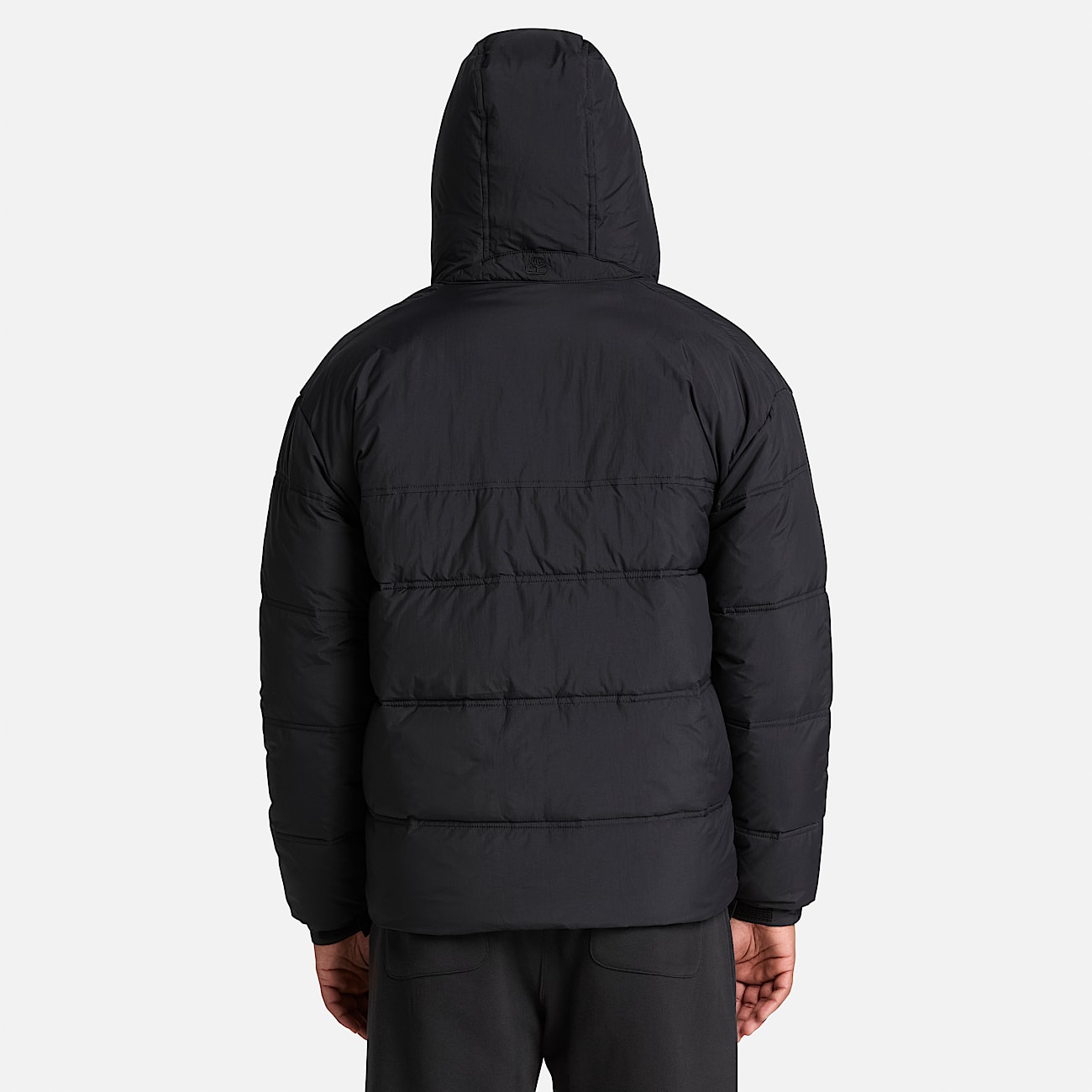 Chaqueta acolchada impermeable para hombre en negro TBL negro ALT8