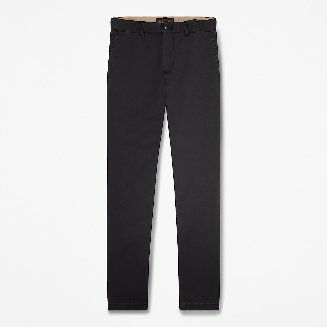 Claremont Slim Twill Chino Trouser for Men in Black TBL Black HERO