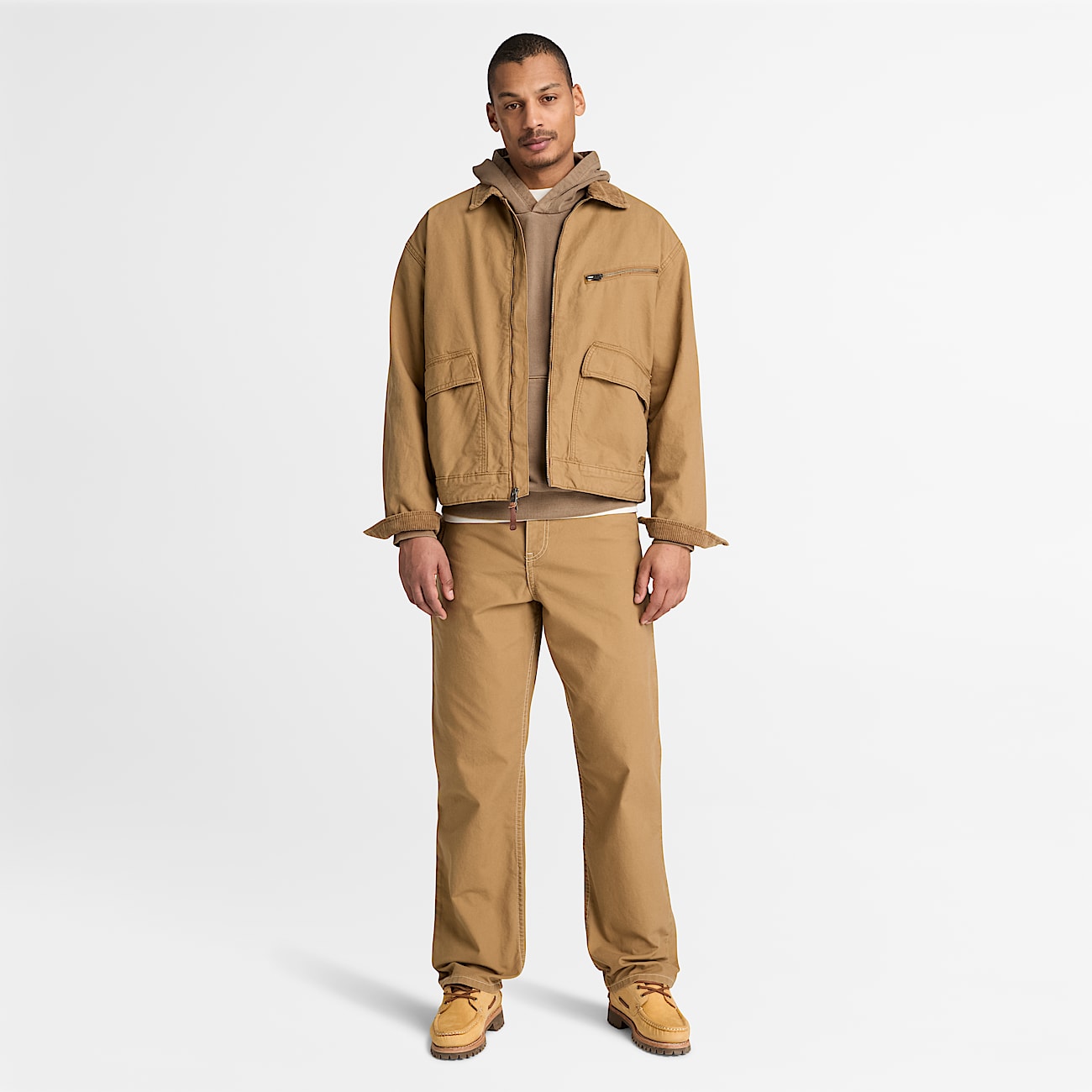Rindge Canvas Carpenter Trouser for Men in Brown TBL Brown ALT2