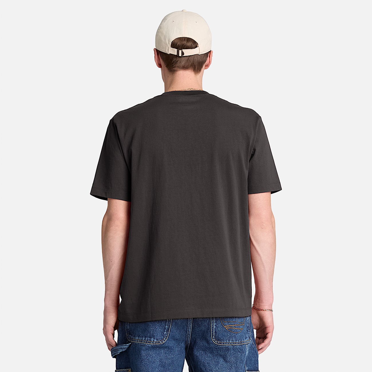 Tshirt  manches courtes et broderie Established 1973 pour homme en noir TBL noir ALT8
