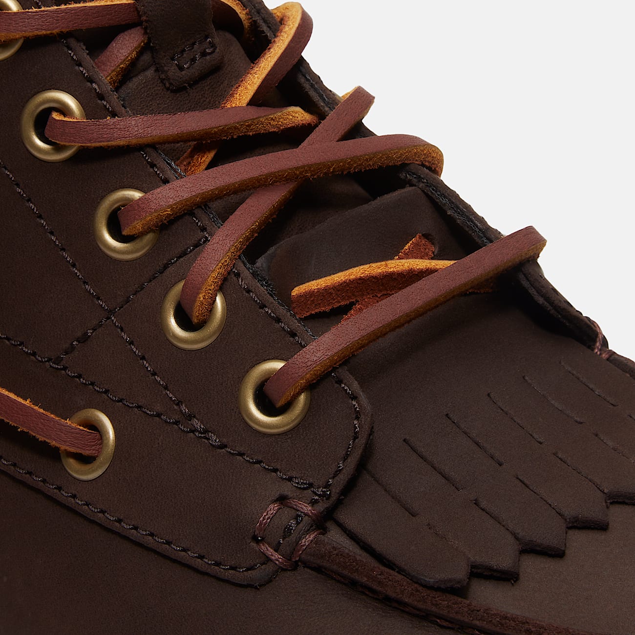 Botas con plataforma y lengeta decorativa Stone Street para mujer en marrn oscuro TBL marrn ALT7