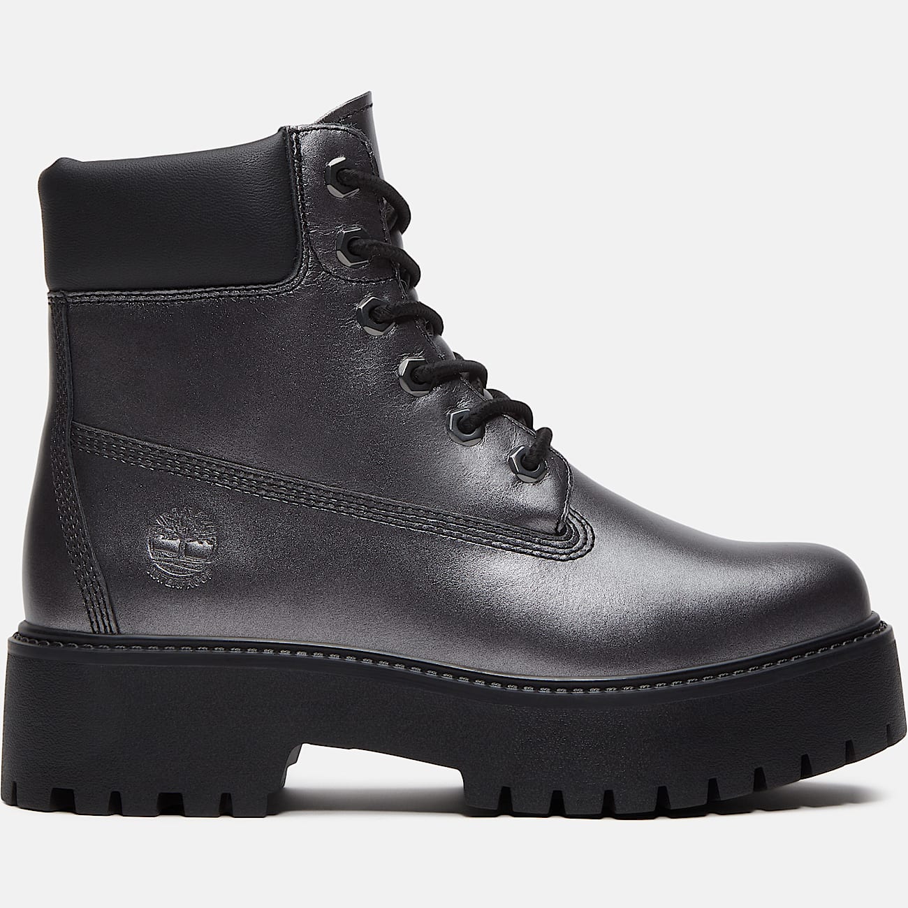Stone Street Platform 6Inch Waterproof Boot for Women in Grey TBL Grey HERO