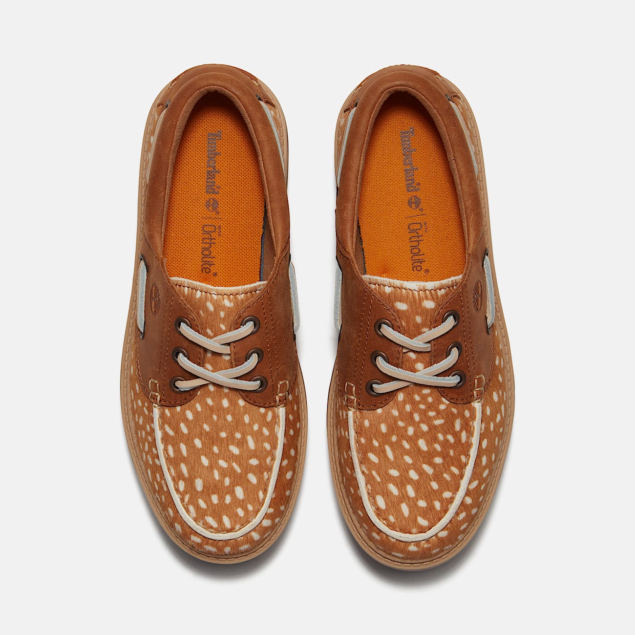 Stone Street Platform Boat Shoe for Women in BrownBeige TBL Brown ALT2
