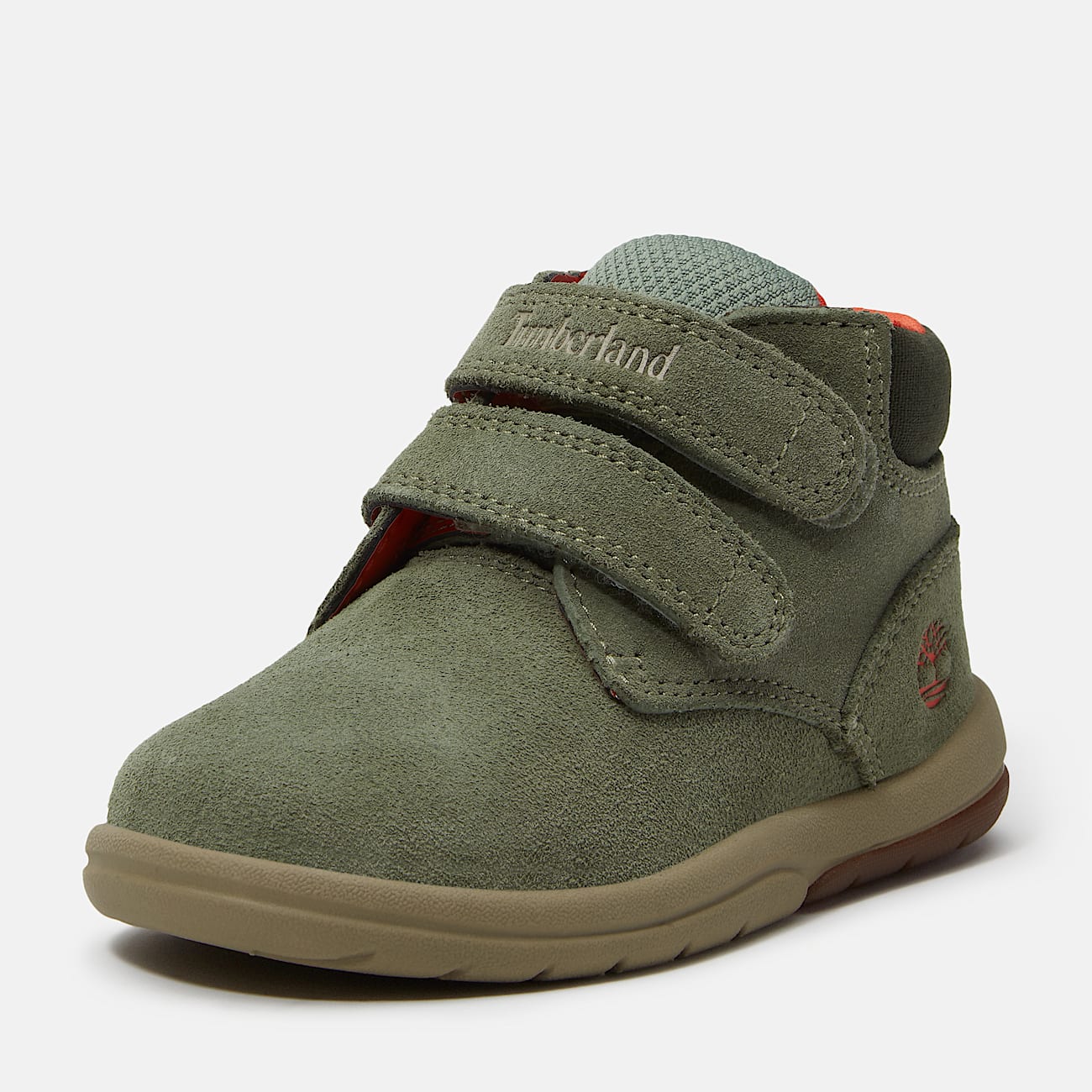 Bota de media caa con cierre de velcro Toddle Tracks para nios de 20 a 30 en verde claro TBL verde ALT9