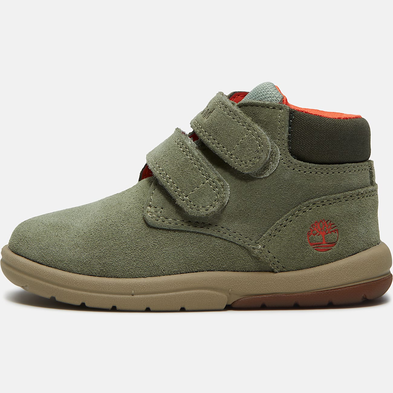 Bota de media caa con cierre de velcro Toddle Tracks para nios de 20 a 30 en verde claro TBL verde ALT8