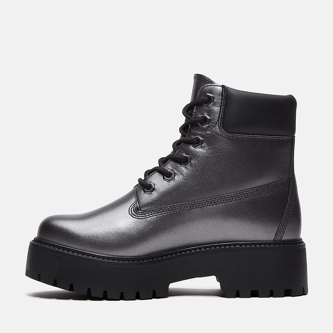 Stone Street Platform 6Inch Waterproof Boot for Women in Grey TBL Grey ALT6