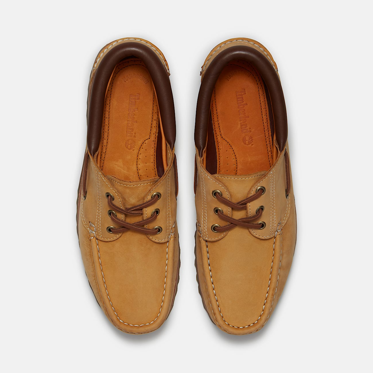 Timberland Authentic 3Eye Boat Shoe for Men in Yellow TBL Yellow ALT2