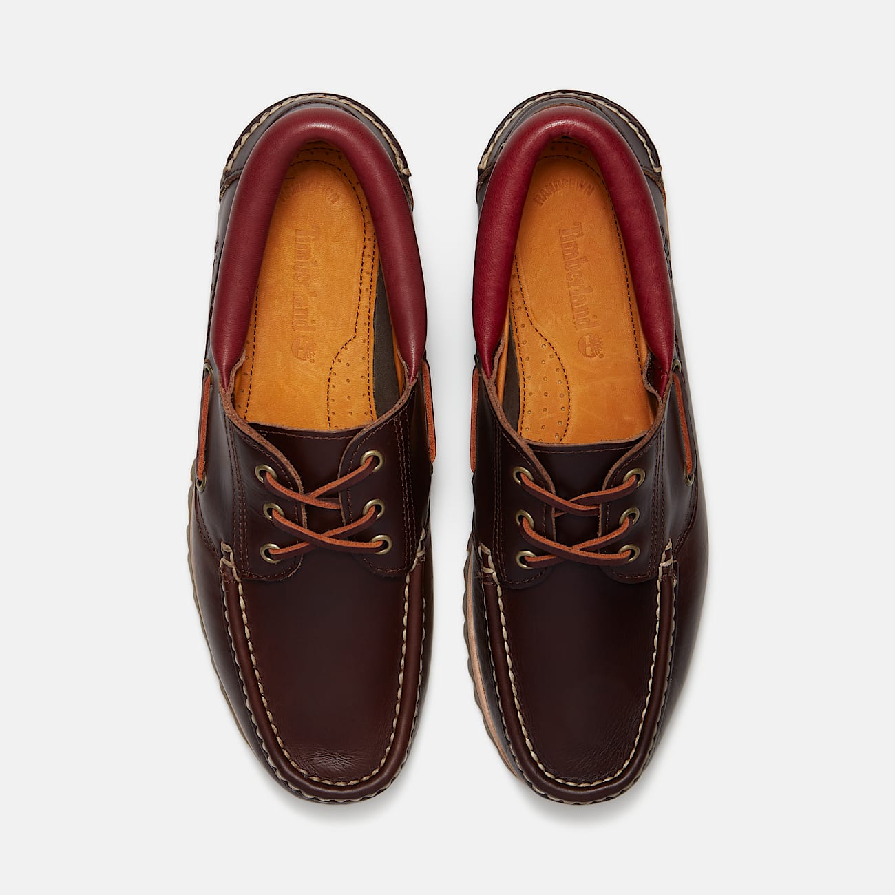Timberland Authentic 3Eye Boat Shoe for Men in Dark Brown TBL Brown ALT2