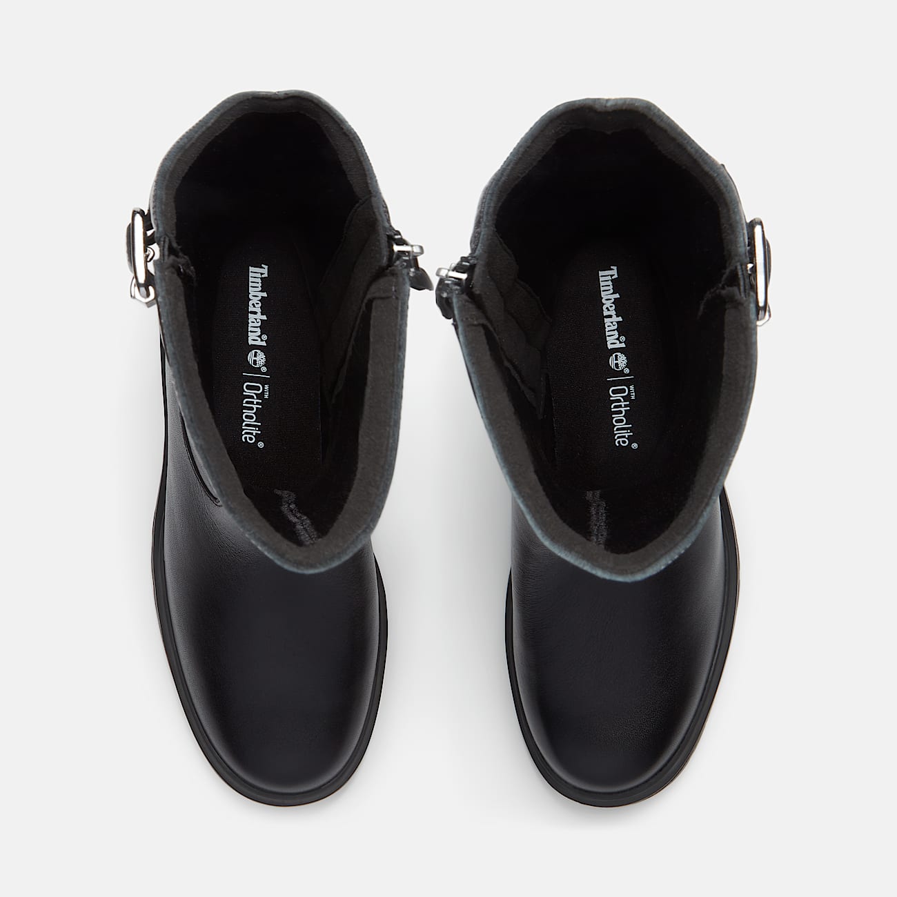 Botas con cremallera Stone Heights Tall Side para mujer en negro TBL negro ALT2