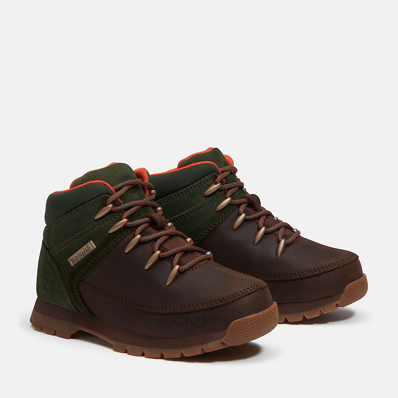 Euro Sprint Boot for Youth in Dark BrownDark Green TBL Brown ALT4