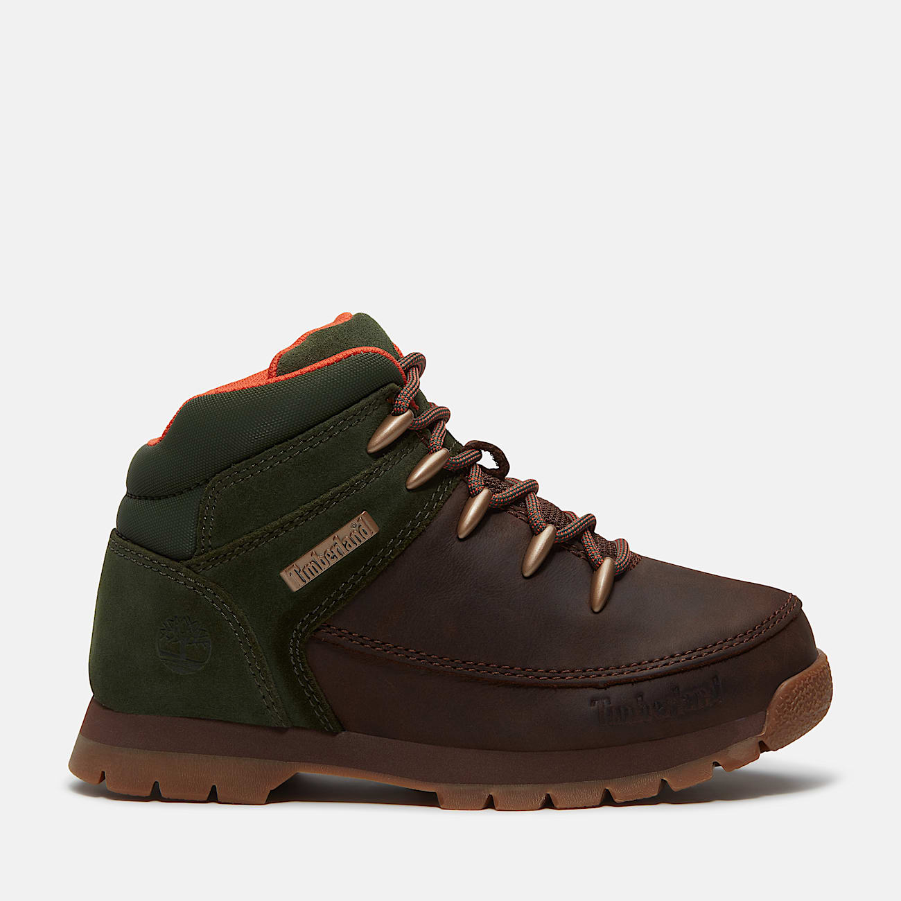 Euro Sprint Boot for Youth in Dark BrownDark Green TBL Brown HERO
