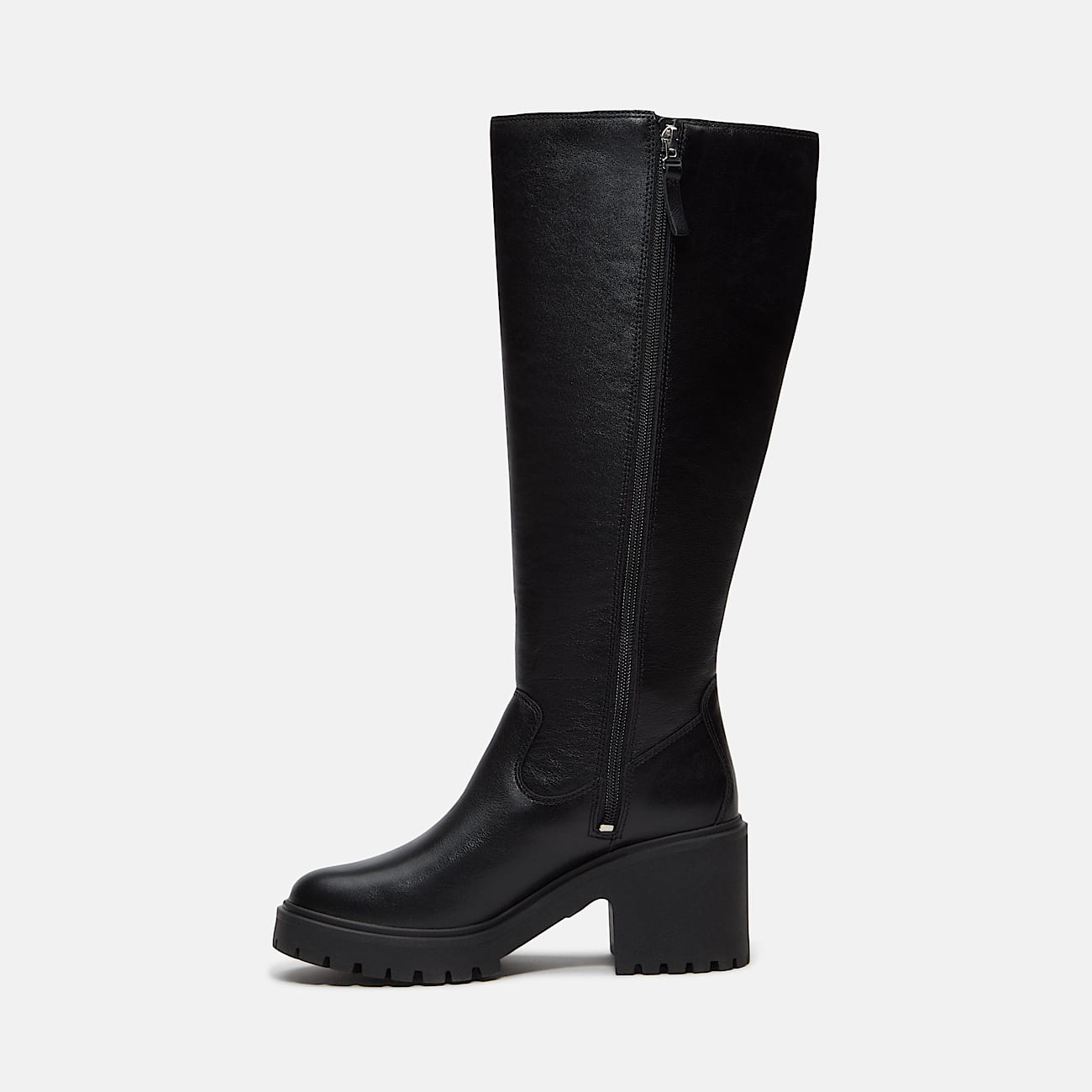 Botas con cremallera Stone Heights Tall Side para mujer en negro TBL negro ALT6