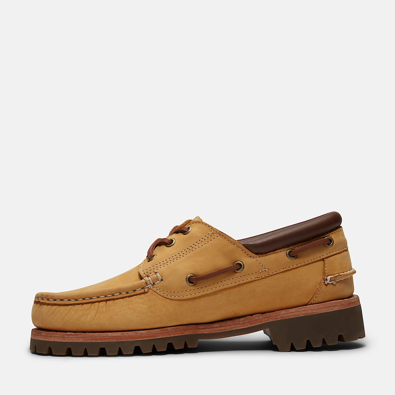 Timberland Authentic 3Eye Boat Shoe for Men in Yellow TBL Yellow ALT6