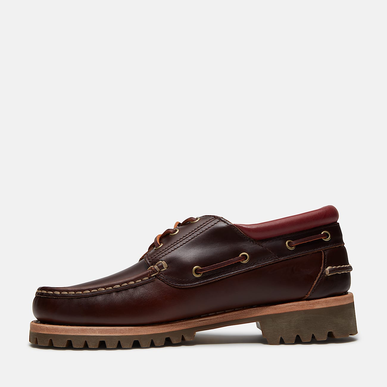 Timberland Authentic 3Eye Boat Shoe for Men in Dark Brown TBL Brown ALT6